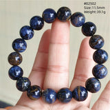 Natural Blue Pietersite Round Beads Bracelet Jewelry 12.5mm Fire Pietersite Namibia Fire Pietersite Rare Stone Beads AAAAAA