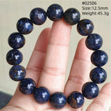 Natural Blue Pietersite Round Beads Bracelet Jewelry 12.5mm Fire Pietersite Namibia Fire Pietersite Rare Stone Beads AAAAAA