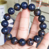 Natural Blue Pietersite Round Beads Bracelet Jewelry 12.5mm Fire Pietersite Namibia Fire Pietersite Rare Stone Beads AAAAAA