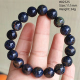 Natural Blue Pietersite Round Beads Bracelet Jewelry 12.5mm Fire Pietersite Namibia Fire Pietersite Rare Stone Beads AAAAAA