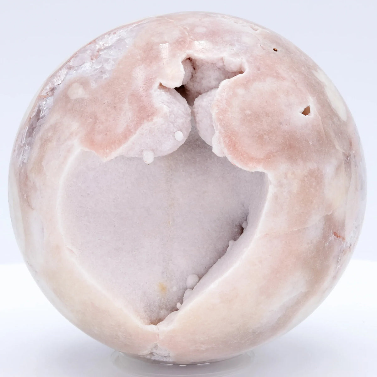 Natural Cluster Ball Sphere Pink Purple Green Quartz Stone Opening Ball Sphere Energy Healing Mineral Crystal Rock Room Decor