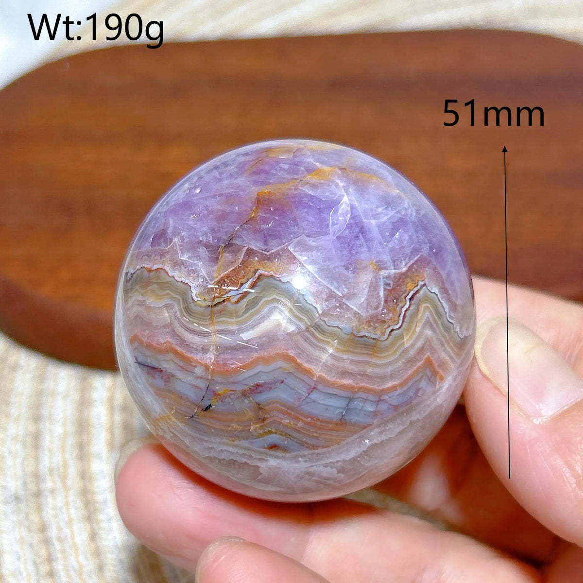 Natural Crystal Amethyst With Agate Sphere Polished Ball High Quality Healing Gemstones Home Decorations Room Decor Mineral Gift