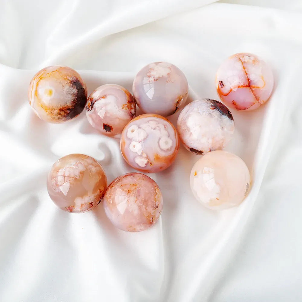 Natural Crystal Ball Rose Quartz Polished Reiki Healing Lazuli Amethyst Stone Sphere Desk Home Decor Crystal Ball Souvenirs VIP