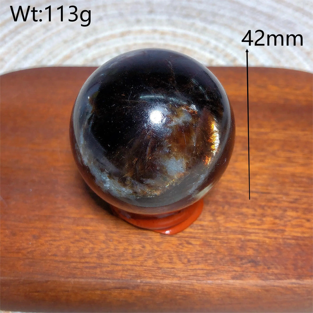 Natural Crystal Phlogopite Golden Flashy Mica Sphere Painting Gemstones Mineral Energy Reiki Home Decorations Gift
