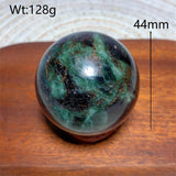 Natural Crystal Phlogopite Golden Flashy Mica Sphere Painting Gemstones Mineral Energy Reiki Home Decorations Gift