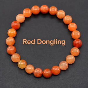 Natural Crystal Stone Bead Bracelet, Gemstone Stretch Jewelry for Women and Men