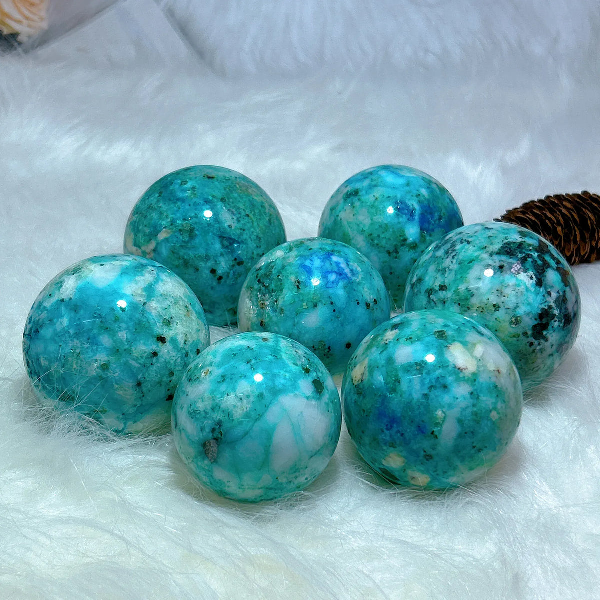 Natural Crystals Phoenix With Black Tourmaline Sphere Ball Geode Druzy Mineral Home Decorations Stone Gemstones Room Decor Ore