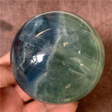 NATURAL Fluorite Quartz Crystal Ball Spheres Reiki Polished Massage Healing Exquisite Ore Souvenirs Gift Room Decor 1pc
