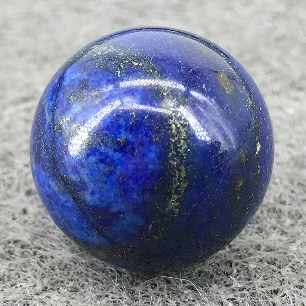 Natural Lapis Lazuli Crystal Ball Quartz Spheres Polished Stone Reiki Healing Desktop Room Decor Souvenirs Ore Ball Crafts 4-7CM
