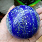 Natural Lapis Lazuli Crystal Ball Quartz Spheres Polished Stone Reiki Healing Desktop Room Decor Souvenirs Ore Ball Crafts 4-7CM