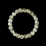 Natural Lemon Citrine Yellow Crystal Sugar Cube Bead Bracelet Healing Wealth Crystal Luxlury Jewelry for Women