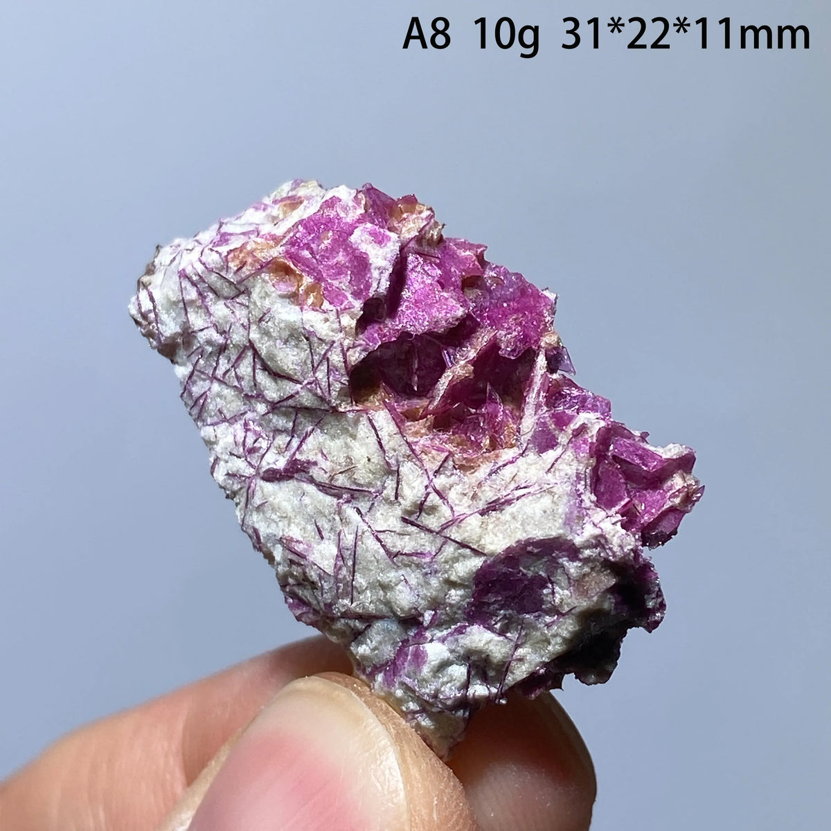 Natural Red Phosphosiderite Rough Specimen Rare Phosphate Crystal Cluster Reiki Healing Stone for Home Decor Collection Ornament