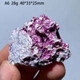 Natural Red Phosphosiderite Rough Specimen Rare Phosphate Crystal Cluster Reiki Healing Stone for Home Decor Collection Ornament