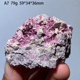 Natural Red Phosphosiderite Rough Specimen Rare Phosphate Crystal Cluster Reiki Healing Stone for Home Decor Collection Ornament