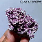 Natural Red Phosphosiderite Rough Specimen Rare Phosphate Crystal Cluster Reiki Healing Stone for Home Decor Collection Ornament