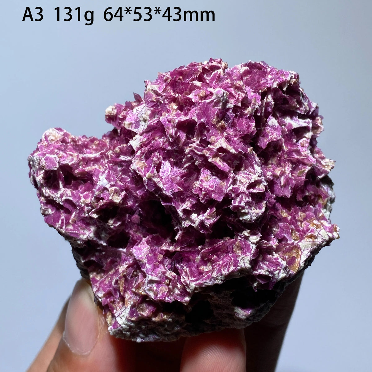 Natural Red Phosphosiderite Rough Specimen Rare Phosphate Crystal Cluster Reiki Healing Stone for Home Decor Collection Ornament