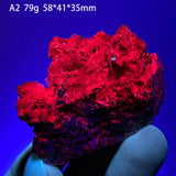 Natural Red Phosphosiderite Rough Specimen Rare Phosphate Crystal Cluster Reiki Healing Stone for Home Decor Collection Ornament