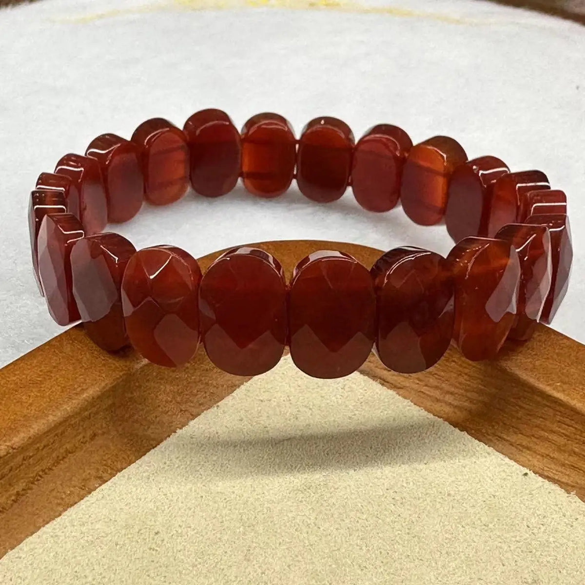 Natural Stone 8*14mm  Faceted Bracelets Lapis Labradorite Crystal  Red Jasper Agate Howlite Rhodonite Unakite For Wholesale