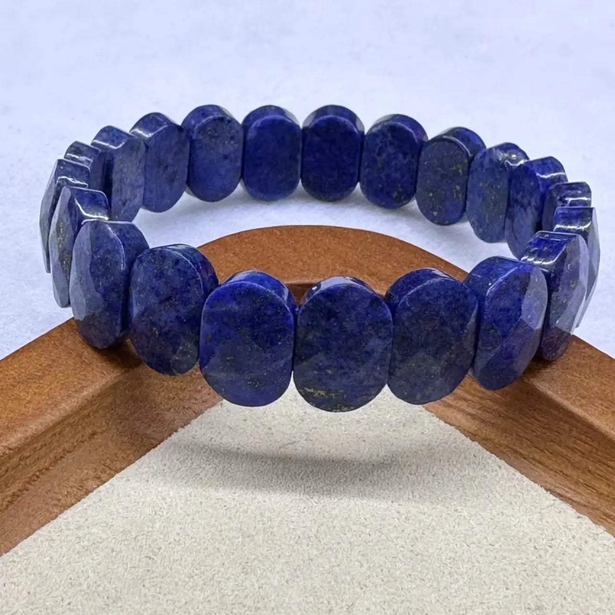 Natural Stone 8*14mm  Faceted Bracelets Lapis Labradorite Crystal  Red Jasper Agate Howlite Rhodonite Unakite For Wholesale