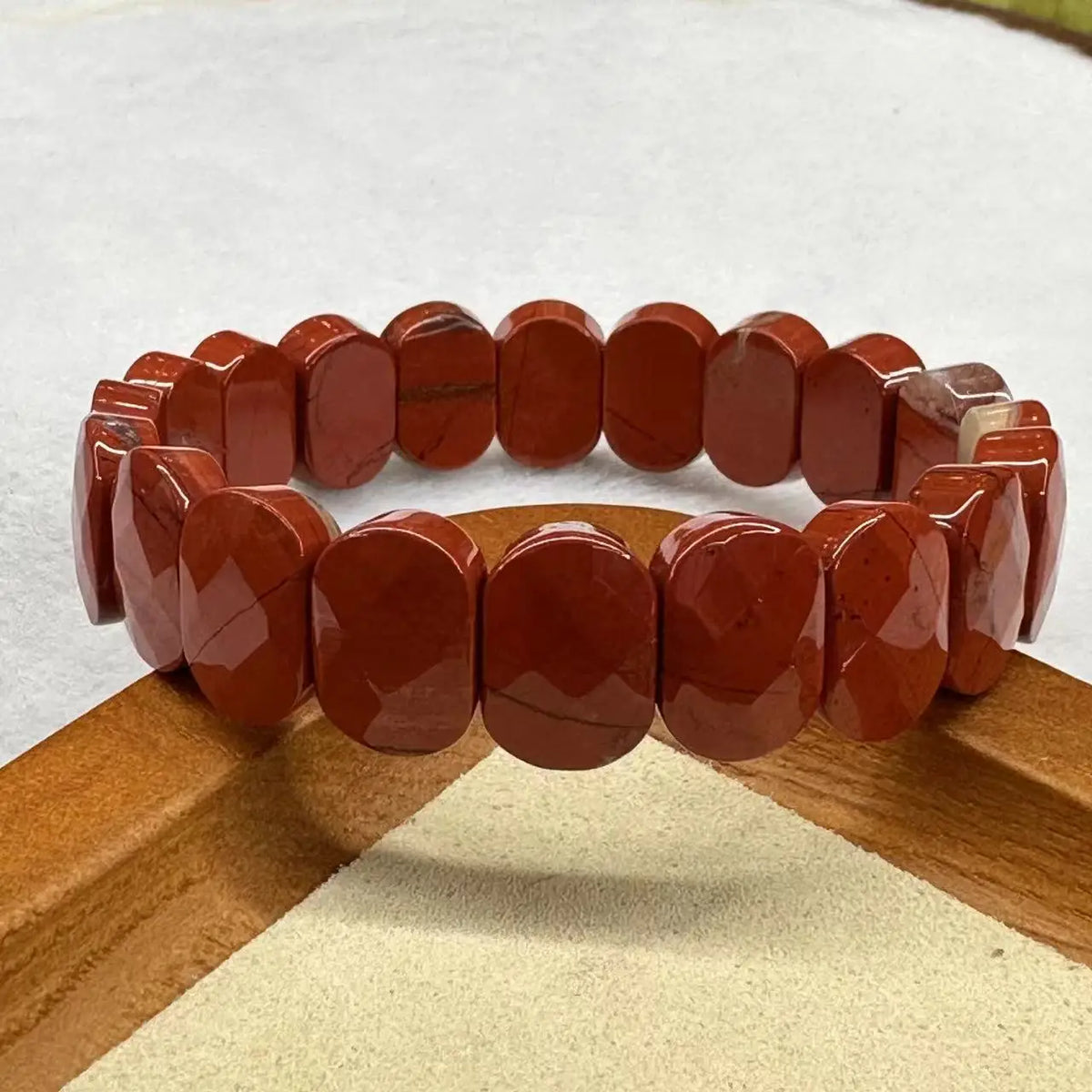 Natural Stone 8*14mm  Faceted Bracelets Lapis Labradorite Crystal  Red Jasper Agate Howlite Rhodonite Unakite For Wholesale