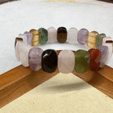 Natural Stone 8*14mm  Faceted Bracelets Lapis Labradorite Crystal  Red Jasper Agate Howlite Rhodonite Unakite For Wholesale