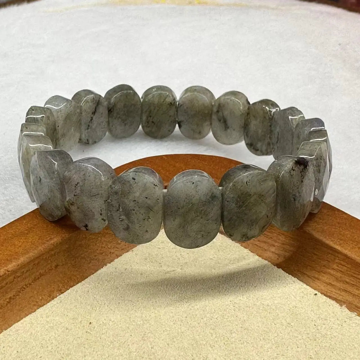 Natural Stone 8*14mm  Faceted Bracelets Lapis Labradorite Crystal  Red Jasper Agate Howlite Rhodonite Unakite For Wholesale