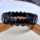 Natural Stone 8*14mm  Faceted Bracelets Lapis Labradorite Crystal  Red Jasper Agate Howlite Rhodonite Unakite For Wholesale