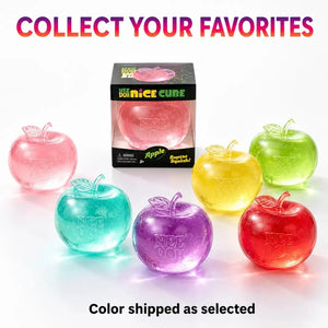 NeeDoh Apple Squishy Fidget Toy, Soft Slow Rising Sensory Stress Relief Squeeze