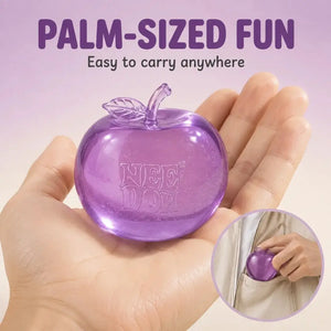 NeeDoh Apple Squishy Fidget Toy, Soft Slow Rising Sensory Stress Relief Squeeze