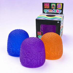 NeeDoh Gumdrop Squishy, Soft Sensory Stress Relief Fidget Toy