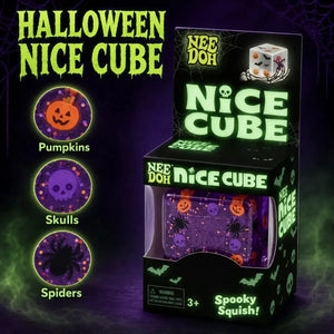 NeeDoh Halloween Spider & Pumpkin Squishy Sensory Fidget Toy