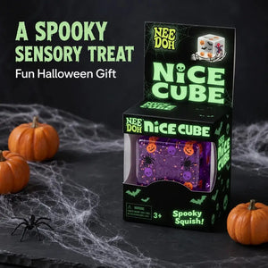 NeeDoh Halloween Spider & Pumpkin Squishy Sensory Fidget Toy