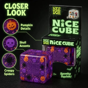 NeeDoh Halloween Spider & Pumpkin Squishy Sensory Fidget Toy