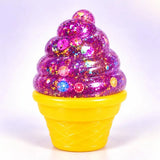 NeeDoh Nice Cream Cone Glitter Squishy Sensory Fidget Toy