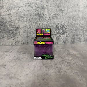 NeeDoh Nice Cube Glitter Super Solid Squish Sensory Fidget Toy