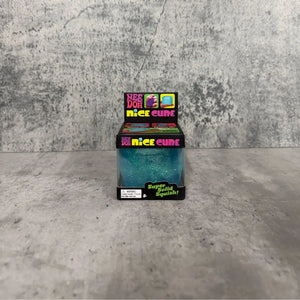 NeeDoh Nice Cube Glitter Super Solid Squish Sensory Fidget Toy