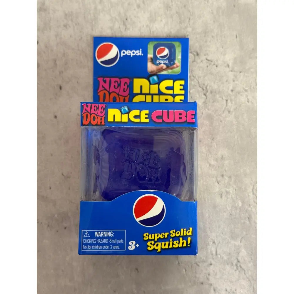 NeeDoh Nice Cube Soda Collection Super Solid Squish Fidget Toy