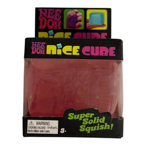 NeeDoh Nice Cube – Super Solid Satisfying Squishy Fidget Toy, Assorted Colors, Ages 3+
