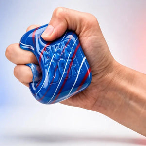 NeeDoh Nice Cube Swirlin’ USA Limited Edition Squishy Fidget Toy, Swirling Sensory Squeeze