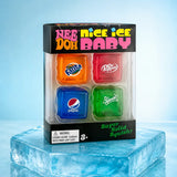 NeeDoh Nice Ice Baby 4-Pack Squishy Cubes, Super Solid Sensory Fidget Set
