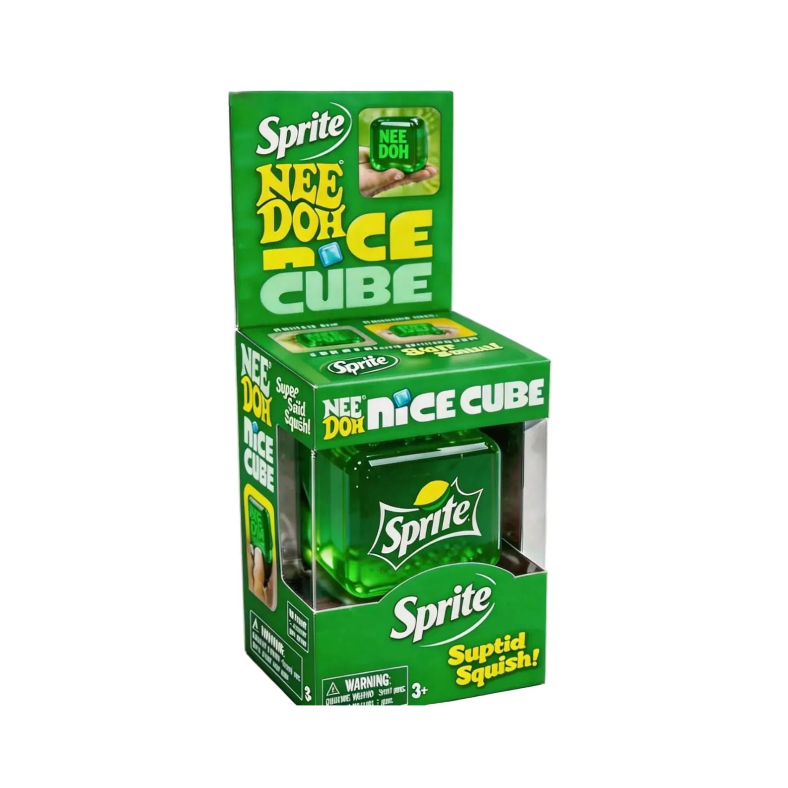 Needoh Sprite Cube Sensory Squishy Toy