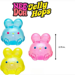 NeeDoh Super Solid Squish - Jelly Hops Stress Ball