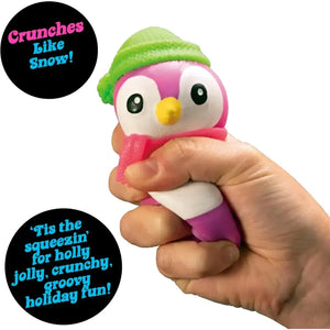 New 2026 NeeDoh Polar Glow Penguin Sensory Squeeze Toy Assorted Fidget Toy for ADHD Autism Gift