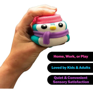 New 2026 NeeDoh Polar Glow Penguin Sensory Squeeze Toy Assorted Fidget Toy for ADHD Autism Gift