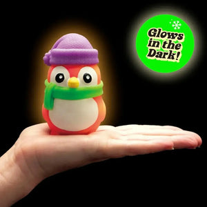 New 2026 NeeDoh Polar Glow Penguin Sensory Squeeze Toy Assorted Fidget Toy for ADHD Autism Gift