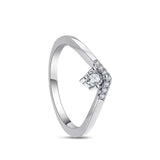 New 925 Sterling Silver Rings Stackable Infinite Silver shining Zircon Ring For Women Wedding Anniversary Birthday Jewelry Gift