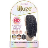 Nutique Illuze Synthetic 4x4 Lace Front Wig - Boho Box Deep 16"