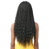 Nutique Illuze Synthetic 4x4 Lace Front Wig - Boho Box Deep 26"