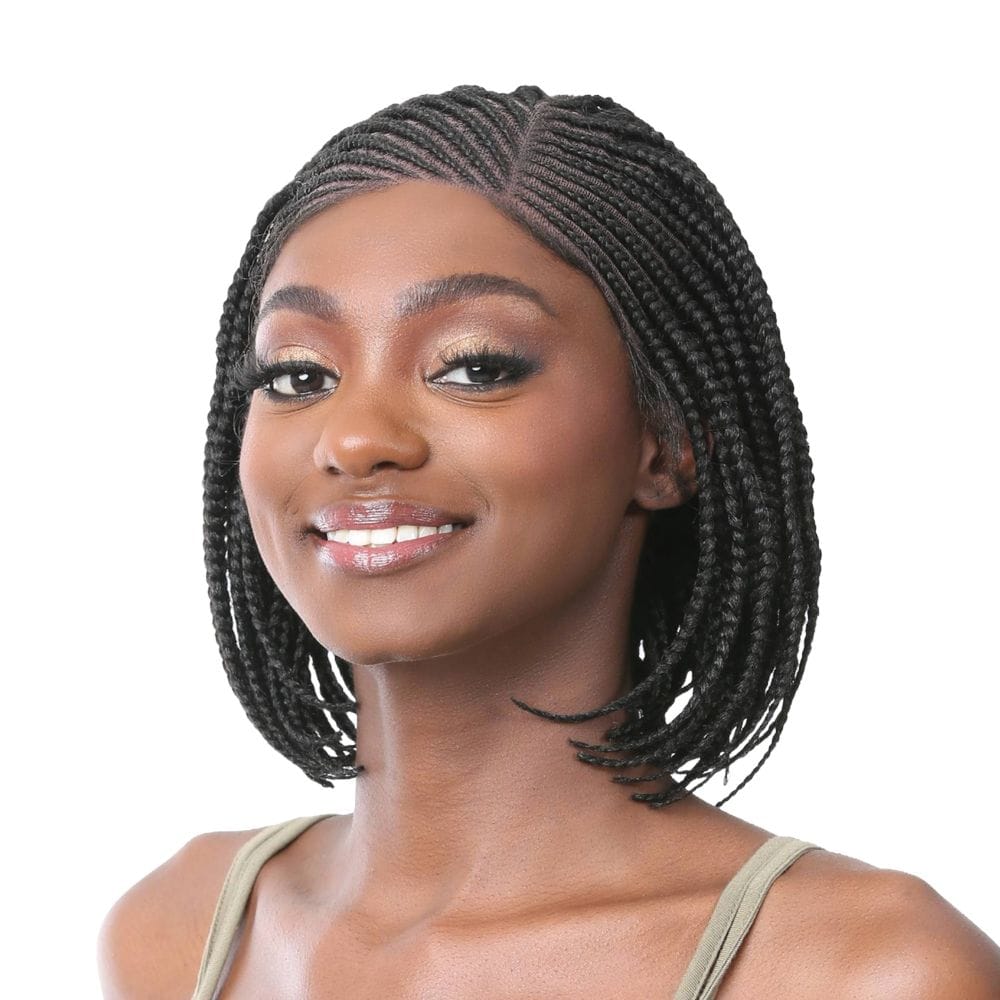 Nutique Synthetic Illuze 13 x 4 Plus Lace Wig - Cornrow Braid