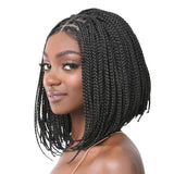 Nutique Synthetic Illuze 4 x 4 Lace Wig - Queen Box Braid